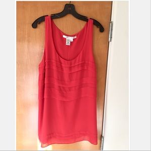 Max Studio Red Tank Blouse